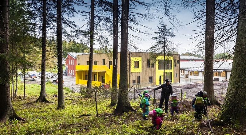 Детский сад в Швеции