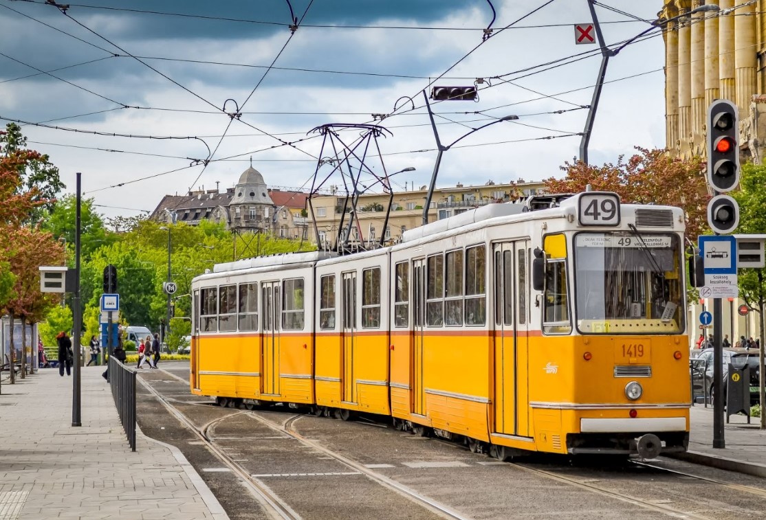 трамвай Будапешт