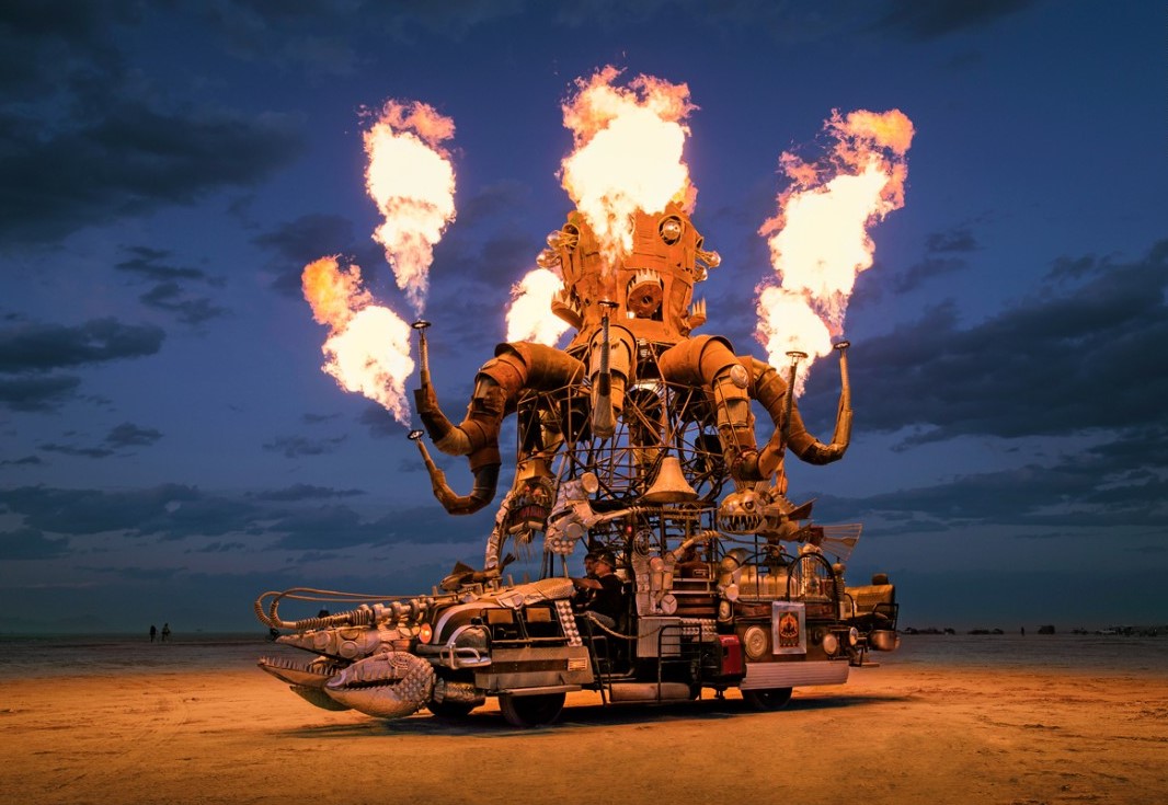 скульптура фестиваль «Burning Man»