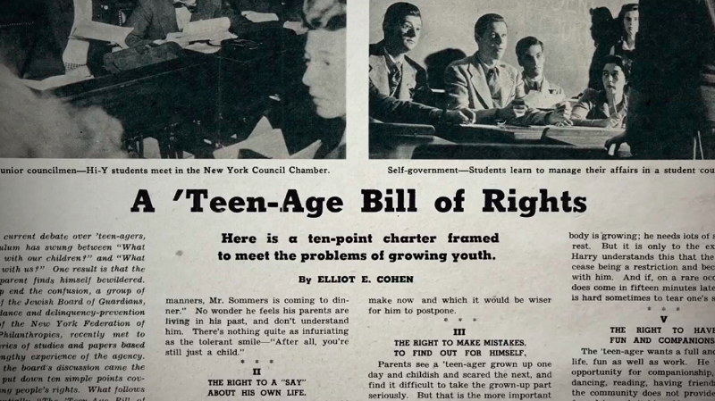 Билль о правах тинейджеров 1945 года