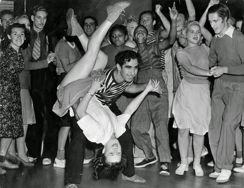 Танцы подростков 1950-е