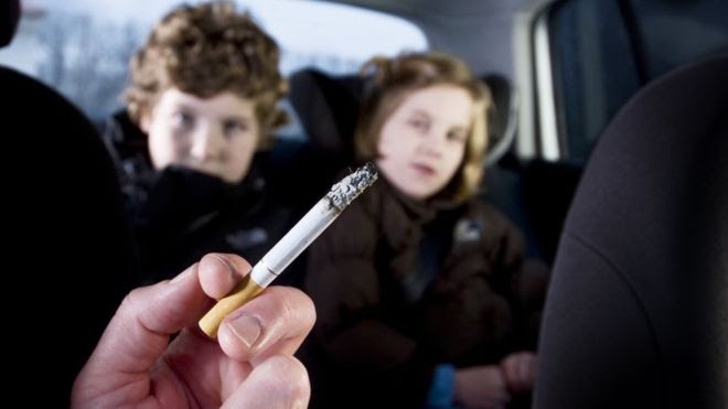 Вред сигарет на детей